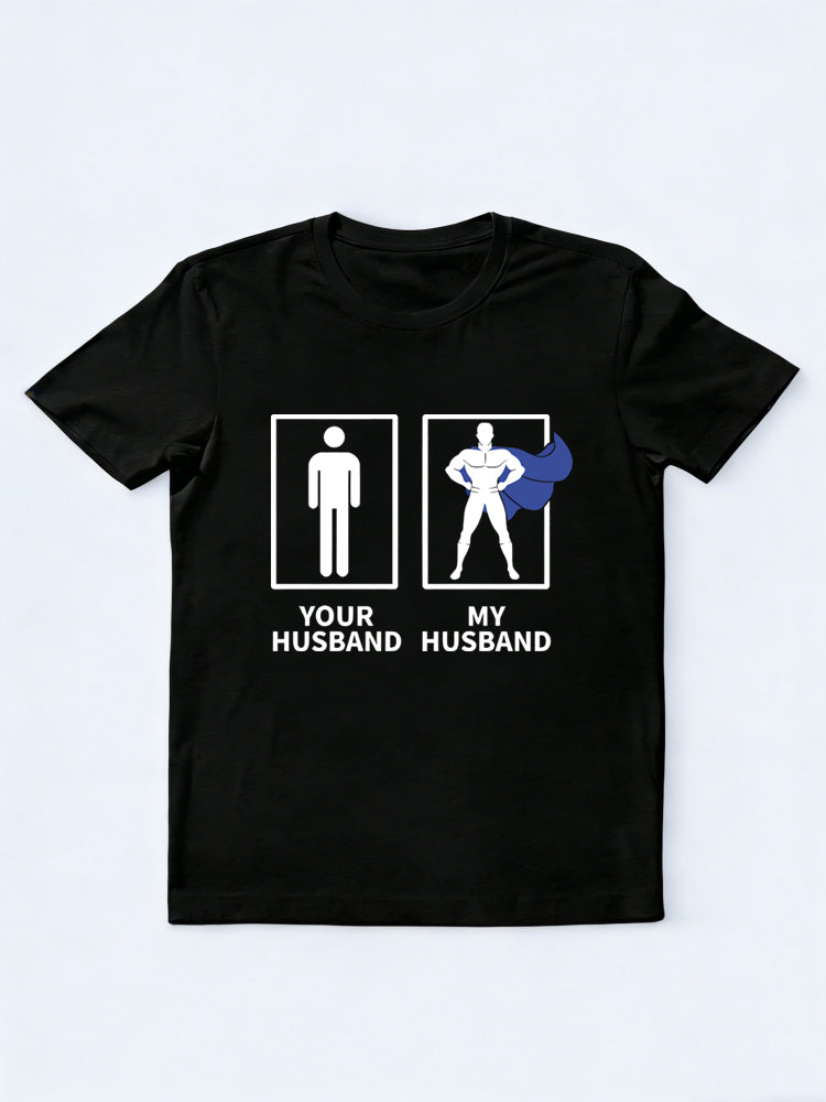 Your Husband/ Wife My Husband/ Wife Couple Gift T-shirt
