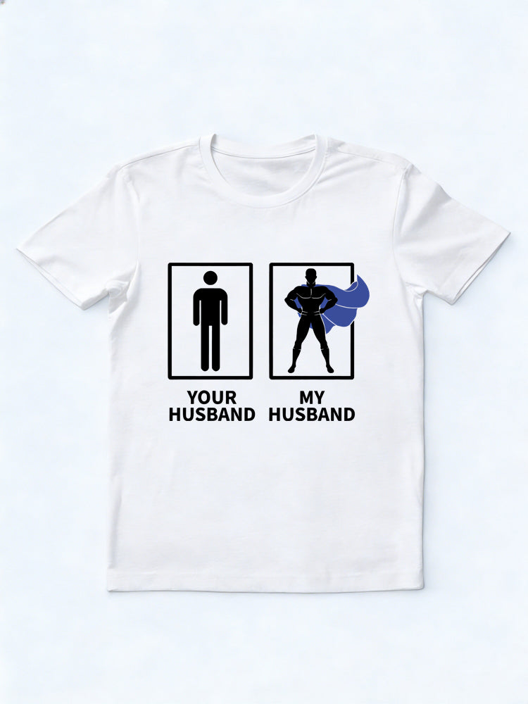 Your Husband/ Wife My Husband/ Wife Couple Gift T-shirt