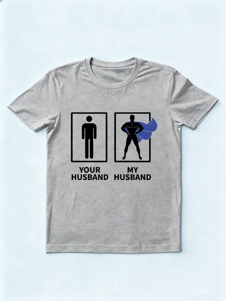 Your Husband/ Wife My Husband/ Wife Couple Gift T-shirt