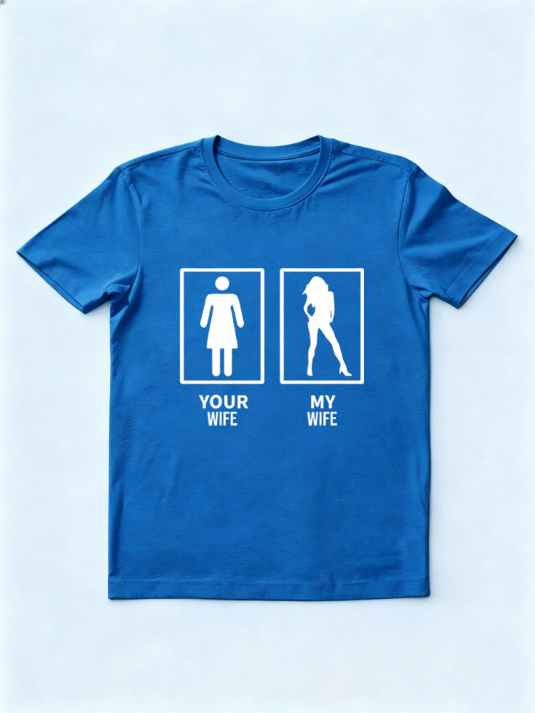 Your Husband/ Wife My Husband/ Wife Couple Gift T-shirt
